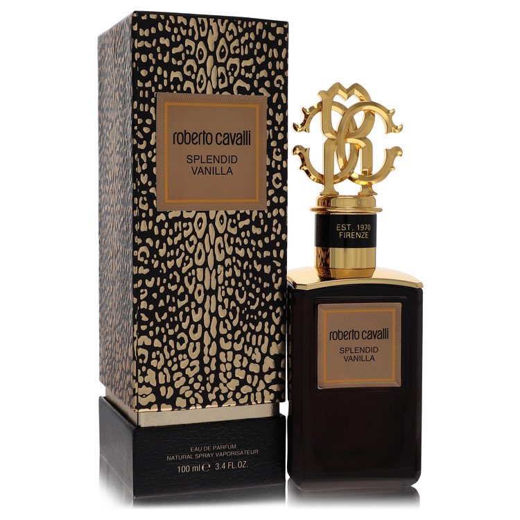 Roberto Cavalli Splendid Vanilla by Roberto Cavalli Eau De Parfum Spray (Unisex) 3.4 oz Roberto Cavalli Splendid Vanilla by Roberto Cavalli Eau De Parfum Spray (Unisex) 3.4 oz